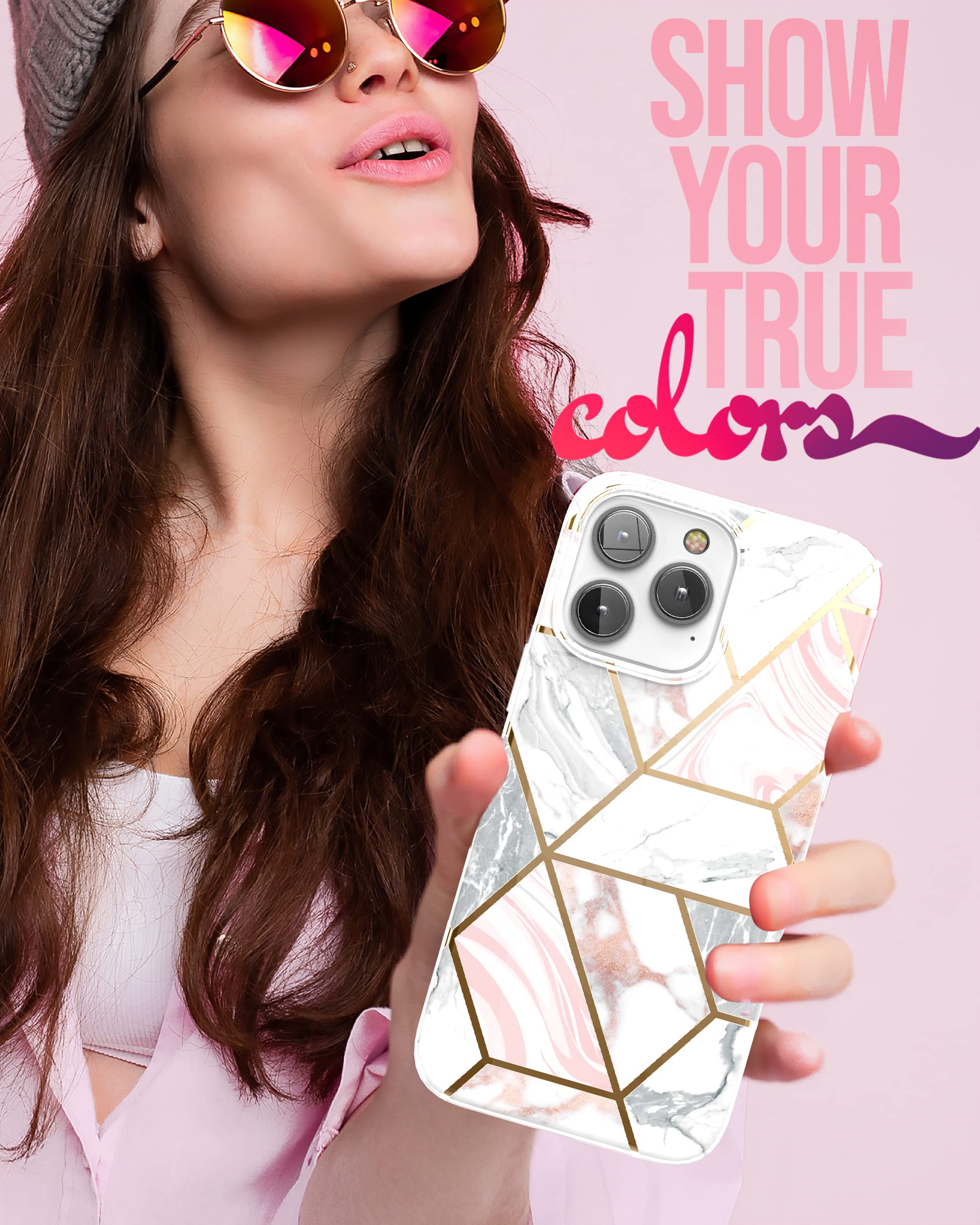 Foto 7 pulgar | Funda Magnética Encased Para iPhone 14 Pro Max con Pantalla para Mujer - Venta Internacional
