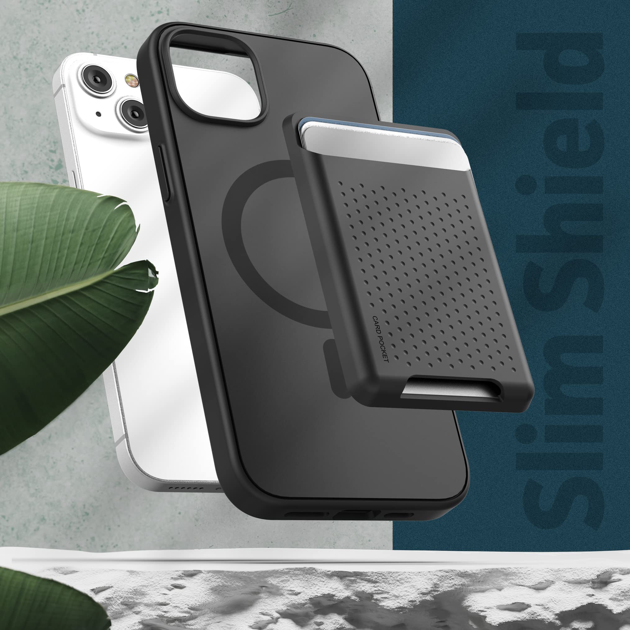 Foto 4 pulgar | Set De Fundas 3 En 1 Con Tarjetero Y Protector De Pantalla Para Iphone 14 - Venta Internacional.