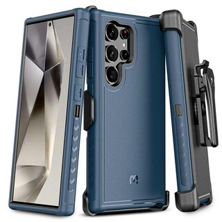 Foto 1 | Funda Mybat Maverick Clip Azul para Samsung S24 Ultra