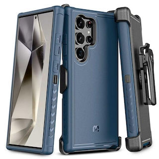 Foto 7 | Funda Mybat Maverick Clip Azul para Samsung S24 Ultra