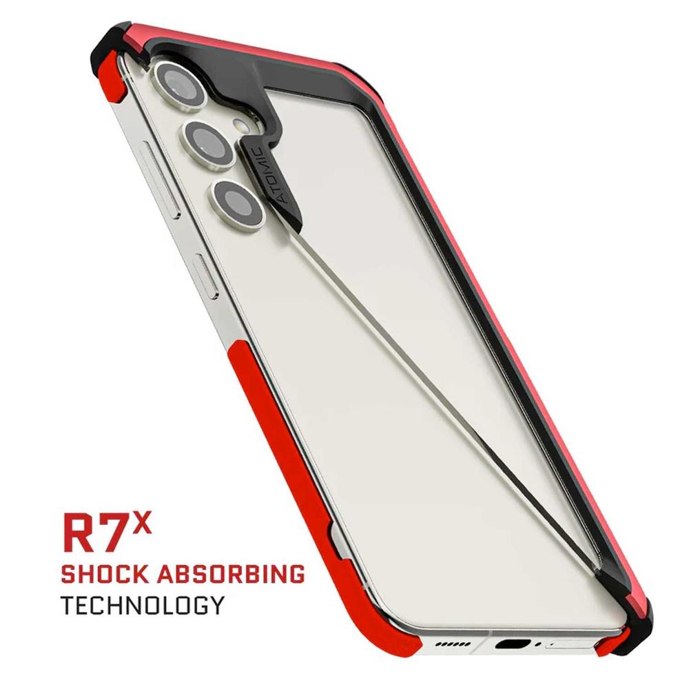 Foto 8 pulgar | Funda Ghostek Atomic para Samsung S24 Roja