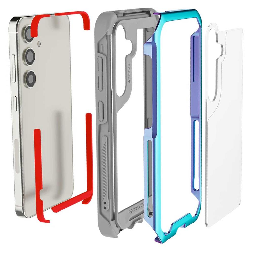 Foto 3 | Funda Ghostek Atomic para Samsung S24 Prismatic Aluminio Tornasol