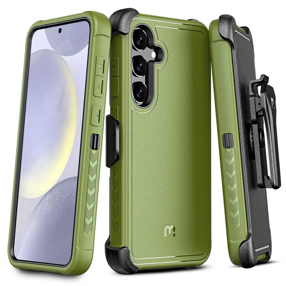 Funda Mybat Maverick Clip Verde para Samsung S24