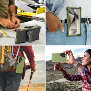 Foto 6 | Funda Mybat Maverick Clip para Samsung S24 Ultra Verde
