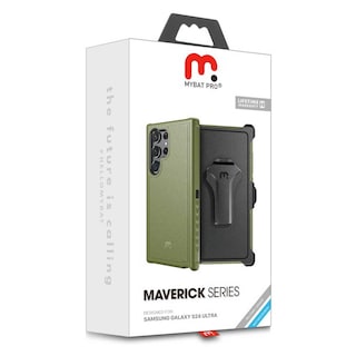 Foto 8 | Funda Mybat Maverick Clip para Samsung S24 Ultra Verde