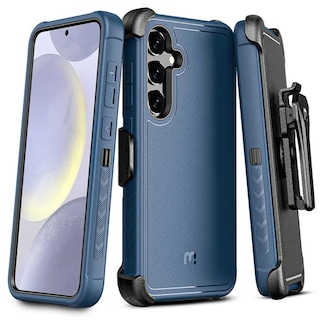 Foto 1 | Funda Mybat Maverick Clip Azul para Samsung S24