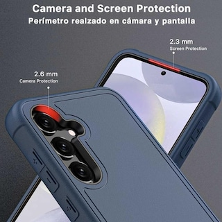 Foto 4 | Funda Mybat Maverick Clip Azul para Samsung S24