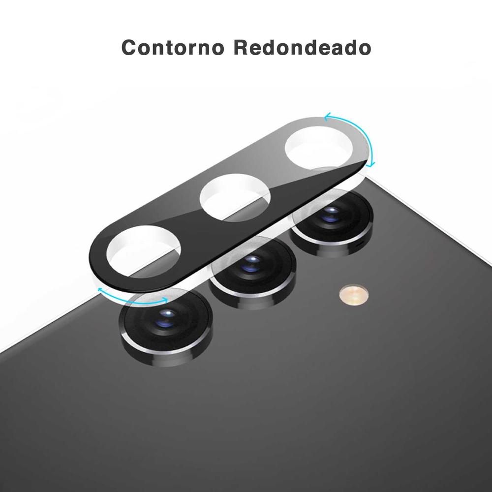 Foto 4 | Mica Mybat de Vidrio Para Samsung S24 Protectora de Cámara