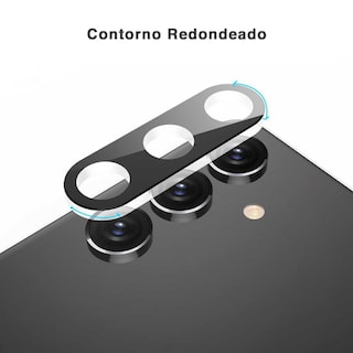 Foto 4 | Mica Mybat de Vidrio Para Samsung S24 Protectora de Cámara