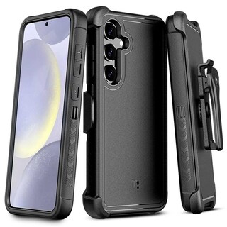 Foto 1 | Funda Mybat Maverick Clip Negra para Samsung S24