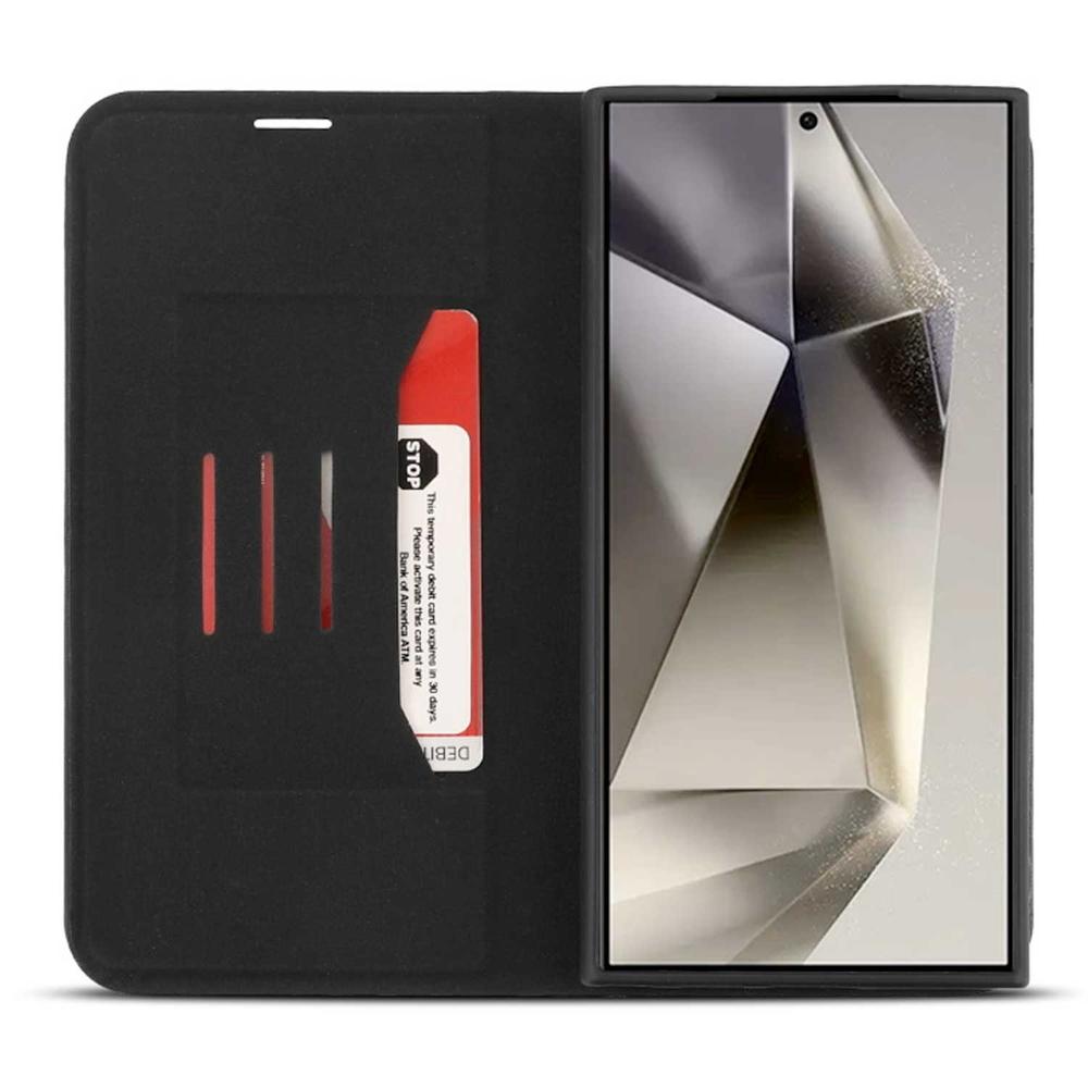 Foto 3 pulgar | Funda Mybat Cartera para Samsung S24 Ultra Negra
