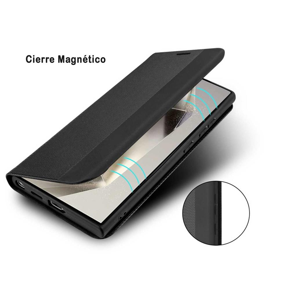 Foto 5 pulgar | Funda Mybat Cartera para Samsung S24 Ultra Negra