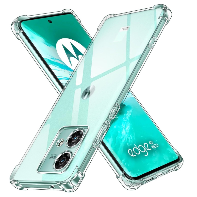 Funda para Teléfono Motorola Edge 40 Neo TPU Transparente - Venta Internacional