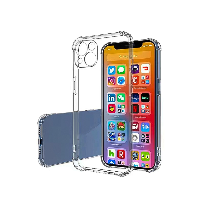 Foto 1 | Funda De Teléfono Transparente Antidetonante Para Iphone 14 - Venta Internacional.