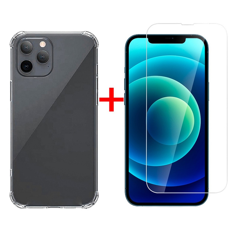 Funda Y Cristal Templado Para Iphone 13 Pro Max - Venta Internacional.