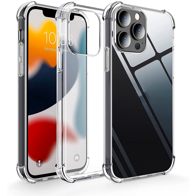 Foto 2 | Funda Y Cristal Templado Para Iphone 13 Pro Max - Venta Internacional.