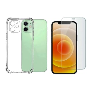 Foto 1 | Funda + Película De Cristal De Mica Para Iphone 12 - Antidetonante - Waterpro - Venta Internacional.