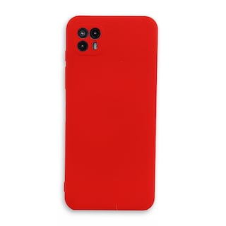 Foto 1 | Funda Para Teléfono Motorola G50 5g De Silicona Roja Antidetonante - Venta Internacional.