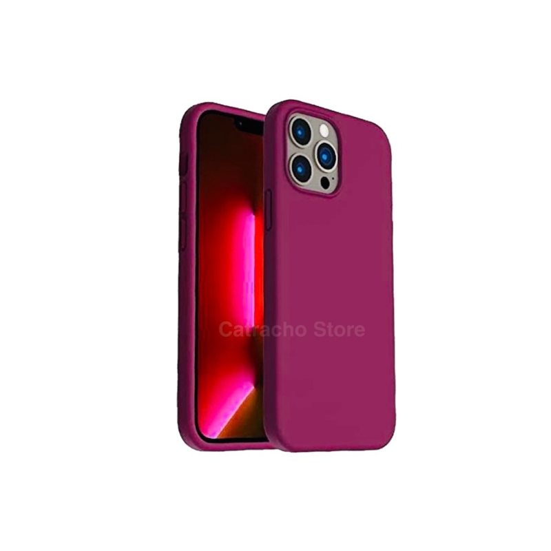 Foto 2 | Funda De Silicona Y Protector De Pantalla De Cristal Para Iphone 13 Pro, Color Rosa - Venta Internacional.