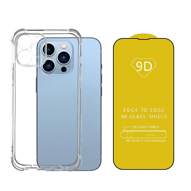 Funda Y Protector De Pantalla Para Iphone 13 Pro Max - Venta Internacional.