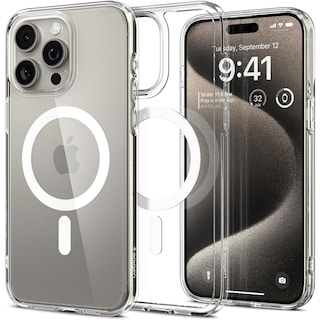 Foto 1 | Funda Magnética Antidetonante Para Iphone 15 Pro Con Cristal - Venta Internacional.