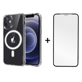 Foto 1 | Funda Full Lamina Magnética Transparente Para Iphone 12 - Venta Internacional.