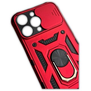 Foto 2 | Funda Antidetonante Para Iphone 14 Pro Roja - Venta Internacional.