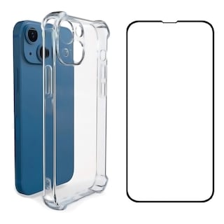 Foto 1 | Protector De Pantalla Y Funda Para Iphone 14, Película De Mica De Vidrio Completo - Venta Internacional.
