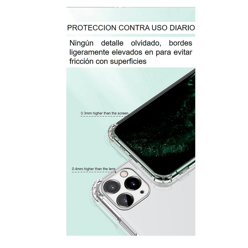 Foto 6 pulgar | Funda + Protector De Pantalla De Cristal Para Iphone 11, Transparente - Venta Internacional.