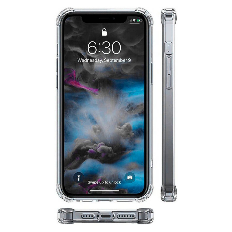 Foto 4 | Funda Antidetonante Transparente Para Iphone 13 Pro - Venta Internacional.