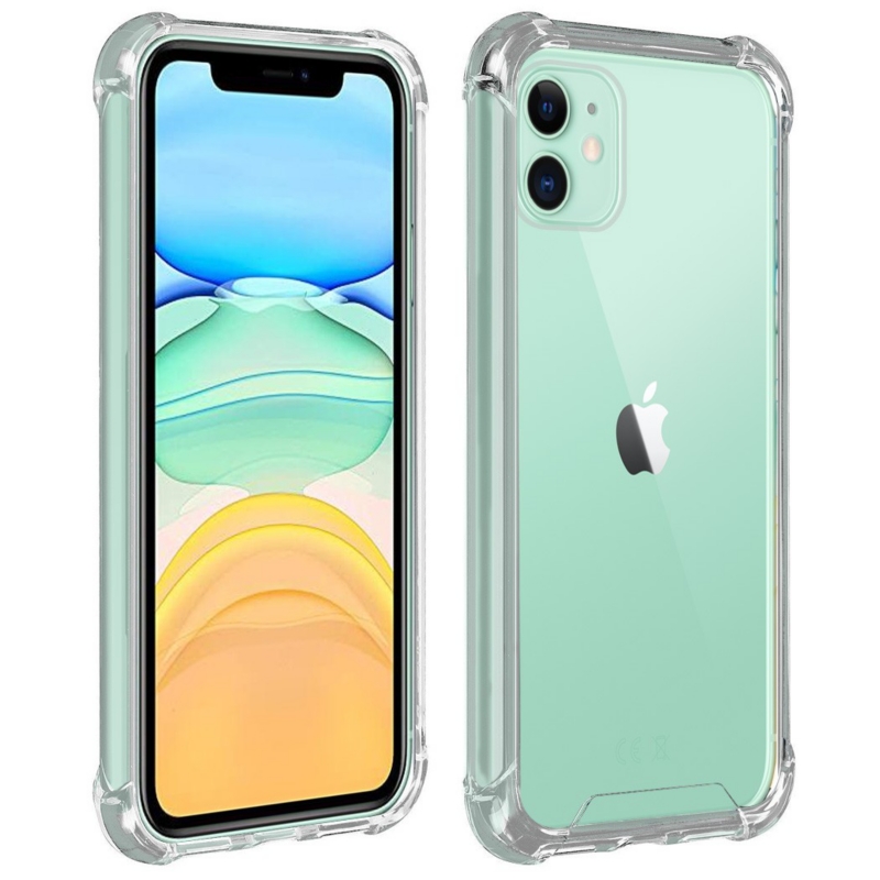Foto 3 pulgar | Funda De Teléfono Transparente Reforzada Para Iphone Se 2020/2022 - Venta Internacional.