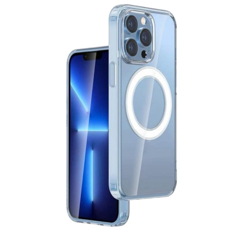 Funda Para Iphone 15 Pro De Silicona Magsafe Transparente - Venta Internacional.