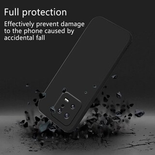 Foto 3 | Funda Protectora Antidetonante De Goma Para Xiaomi 13, Color Negro - Venta Internacional.