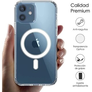 Foto 3 | Funda Full Lamina Magnética Transparente Para Iphone 11 - Venta Internacional.