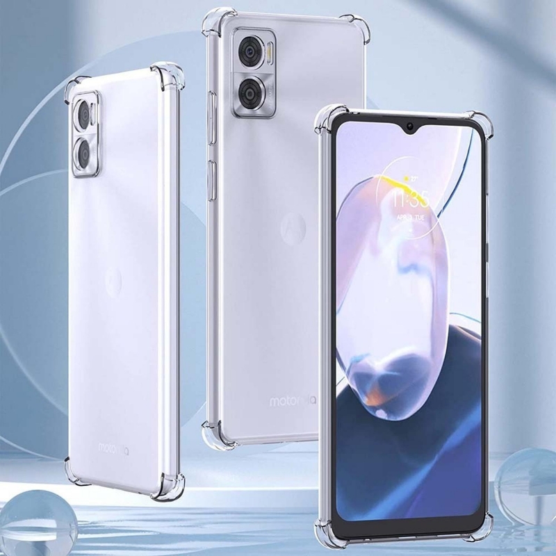 Foto 6 pulgar | Funda De Teléfono Y Vidrio Templado Completo Para Moto E22i Antichoque - Venta Internacional.