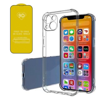 Foto 1 | Funda Y Protector De Pantalla Para Iphone 13 Con Cristal Reforzado - Venta Internacional.