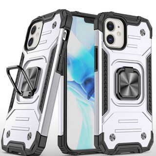 Foto 1 | Funda Para Iphone 12 Y 12 Pro Reforzada En Plata - Venta Internacional.