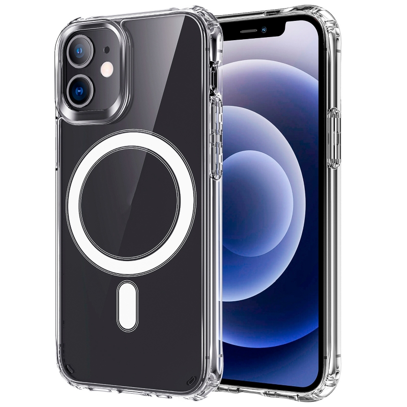 Foto 2 pulgar | Funda Magnética Para Iphone 12 Mini Con Magsafe Transparente - Venta Internacional.