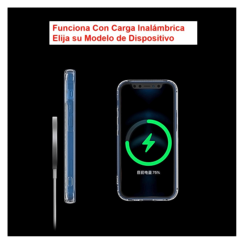 Foto 3 pulgar | Funda Magnética Para Iphone 12 Mini Con Magsafe Transparente - Venta Internacional.