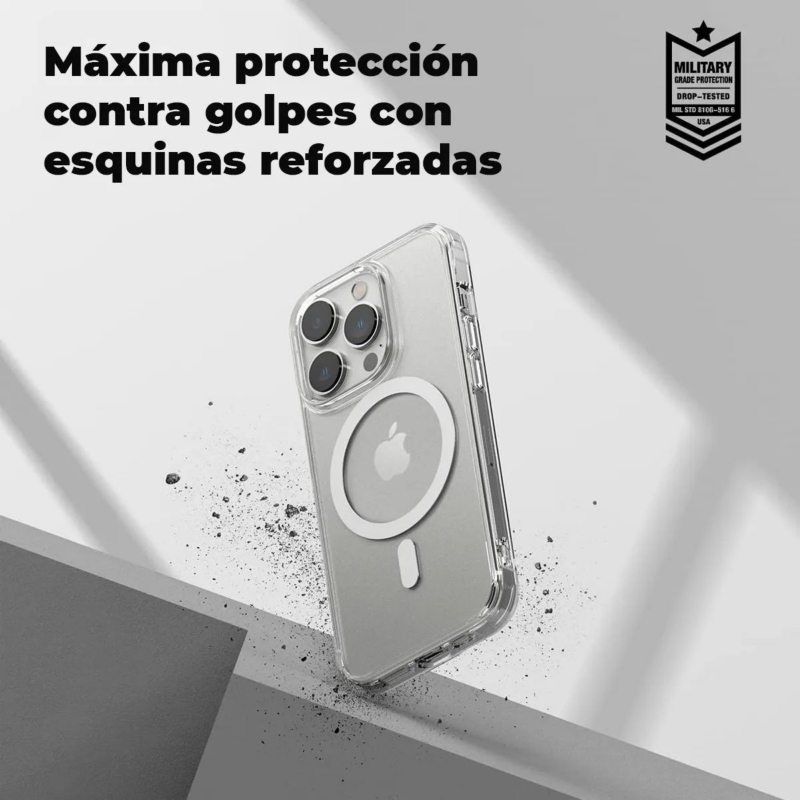 Foto 4 pulgar | Funda De Teléfono Magsafe Reforzada A Prueba De Golpes Para Iphone 14 Pro M - Venta Internacional.