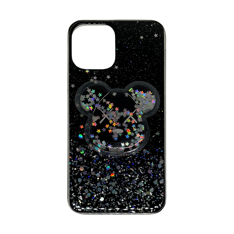 Funda De Teléfono Black Bear Para Iphone 12 Pro Con Soporte Y Rotación - Venta Internacional.