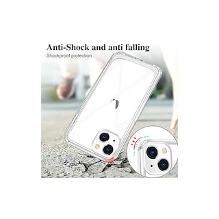 Foto 2 | Funda Para Iphone 13 Pro Max Con Lámina Completa De Vidrio 21d Transparente - Venta Internacional.