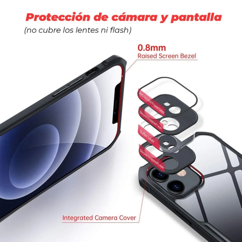 Foto 5 pulgar | Funda Armored Armor Para Iphone 11, De Grado Militar, A Prueba De Caídas - Venta Internacional.