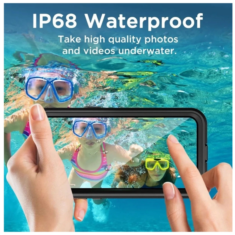 Foto 4 pulgar | Funda Impermeable A Prueba De Golpes Para Iphone 15 Pro Max - Venta Internacional.