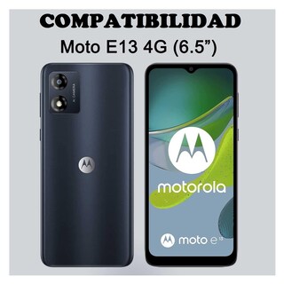 Foto 5 | Funda De Teléfono Tpu De Gel Transparente Para Motorola E13 - Venta Internacional.