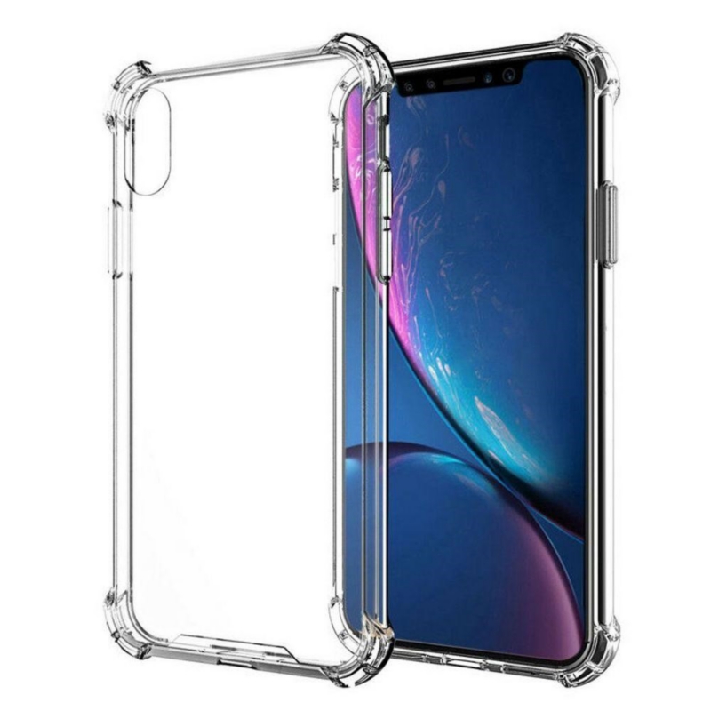 Foto 1 | Funda De Silicona Transparente Reforzada Para Iphone Xs Max - Venta Internacional.