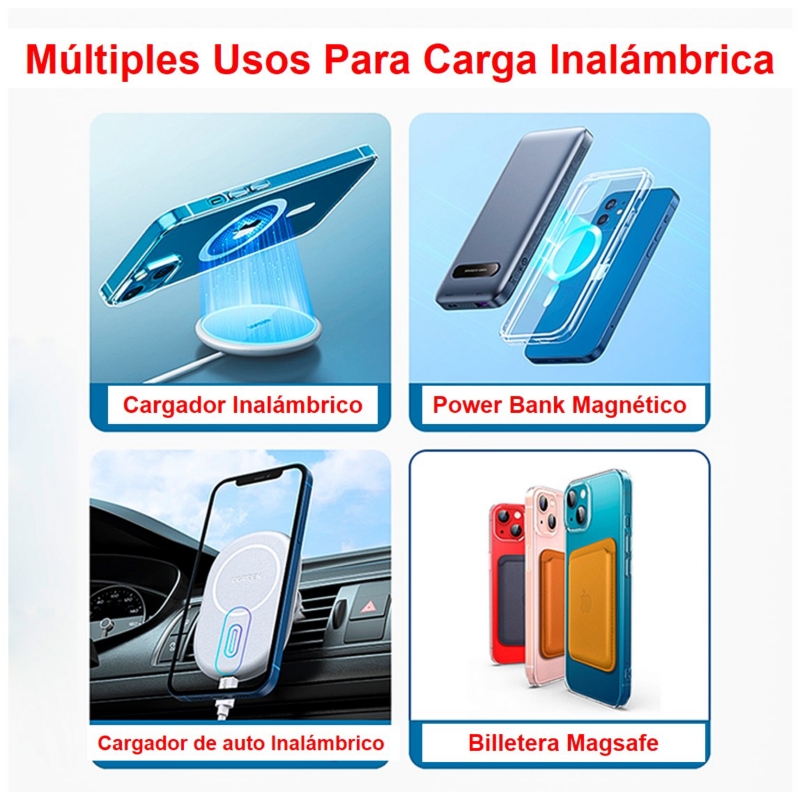Foto 6 | Funda Y Protector De Pantalla Para Iphone 14 Pro Con Magsafe - Venta Internacional.