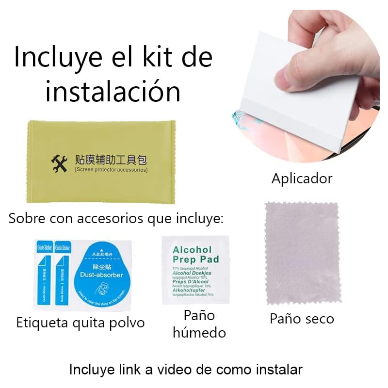 Foto 7 pulgar | Protector De Pantalla De Hidrogel De Mica De 0,1 Mm Para Iphone 13 Pro  - Venta Internacional.