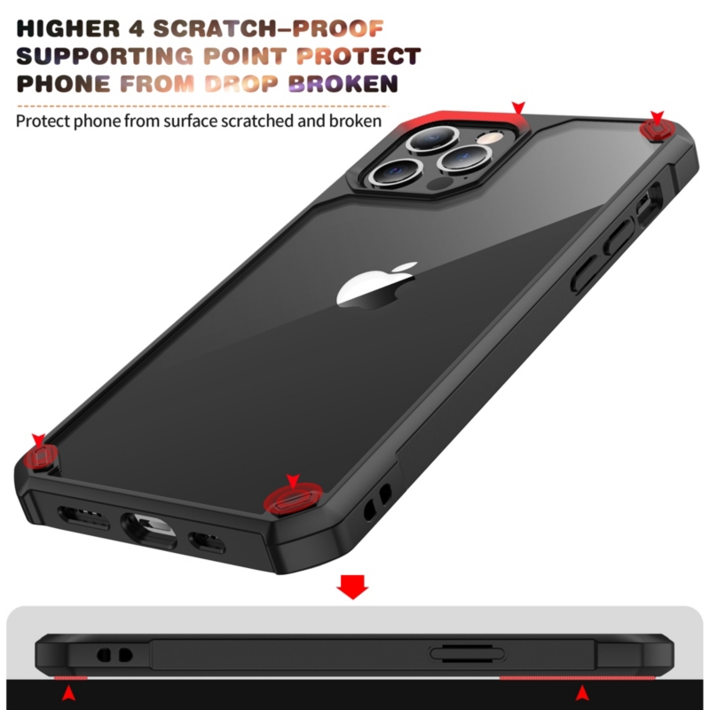 Foto 3 pulgar | Funda Para Iphone 14 Pro Max Con Bordes Reforzados Con Tpu - Venta Internacional.