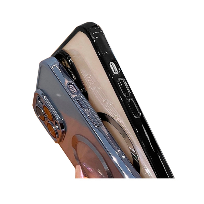 Foto 2 | Funda Magnetica Magsafe Silver Para Iphone 15 Pro Max - Venta Internacional.